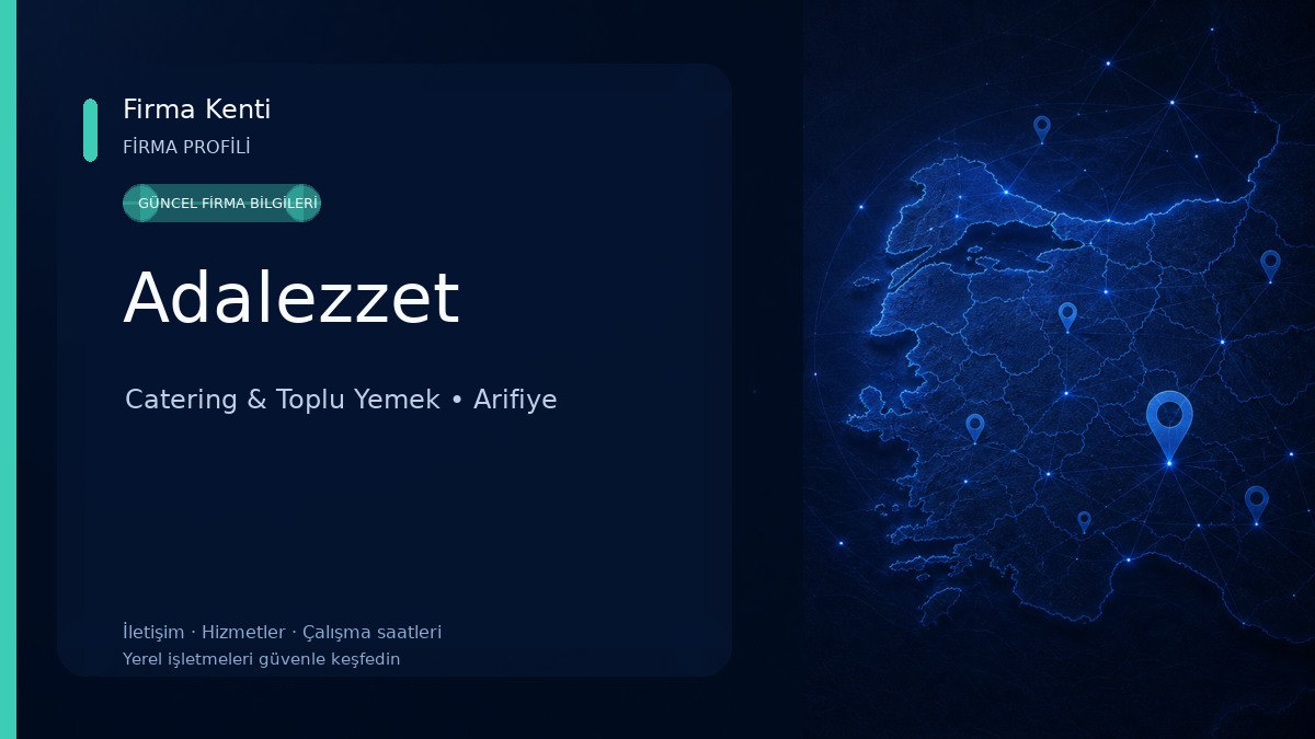 Adalezzet Catering & Toplu Yemek