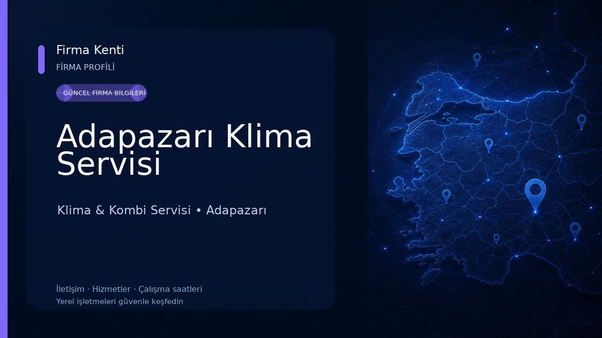 Adapazarı Klima Servisi