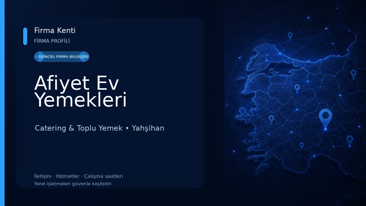 Afiyet Ev Yemekleri