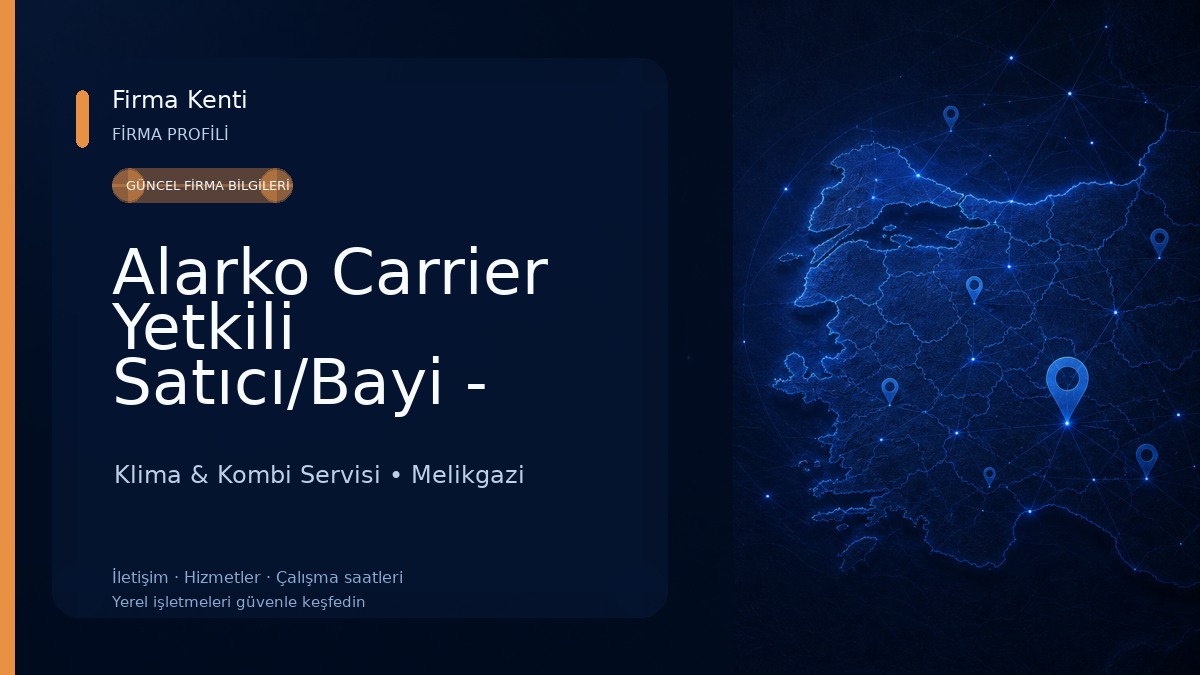 Alarko Carrier Yetkili Satıcı/Bayi - Klimax Klima Isıtma Soğutma Teknolojileri 
