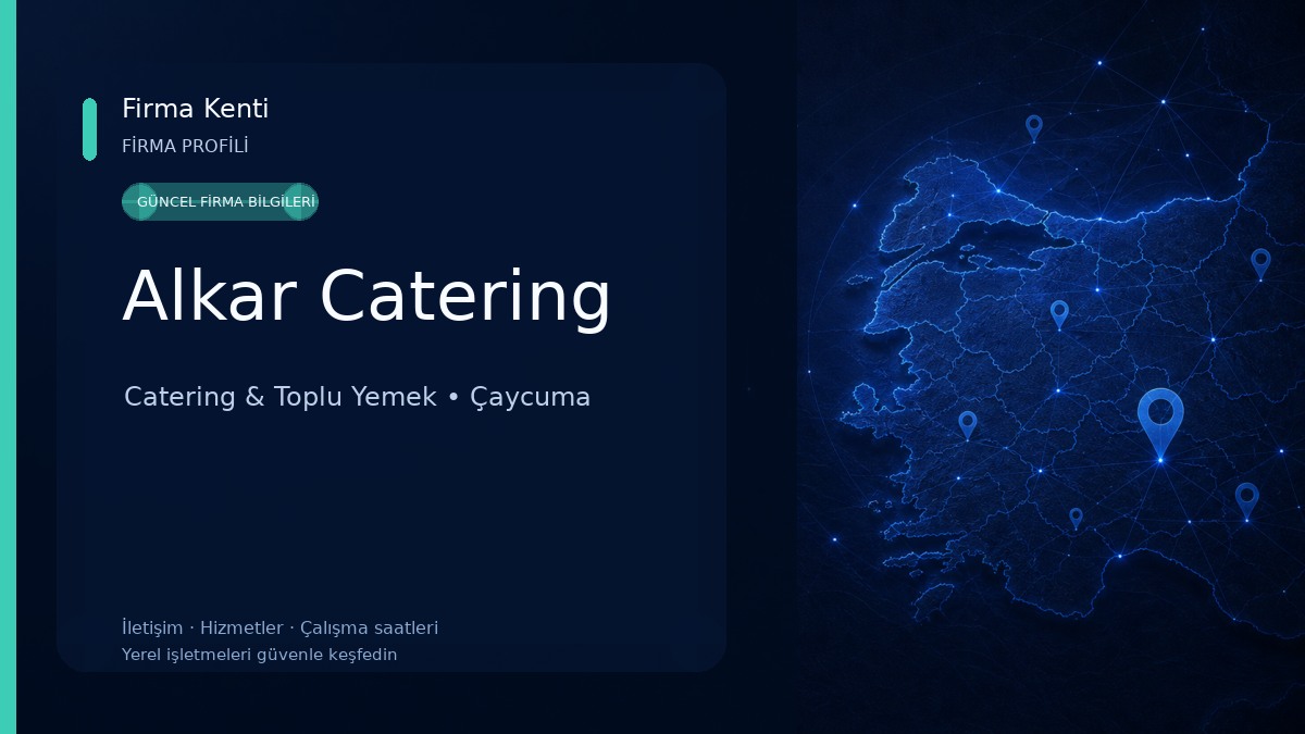 Alkar Catering Catering & Toplu Yemek