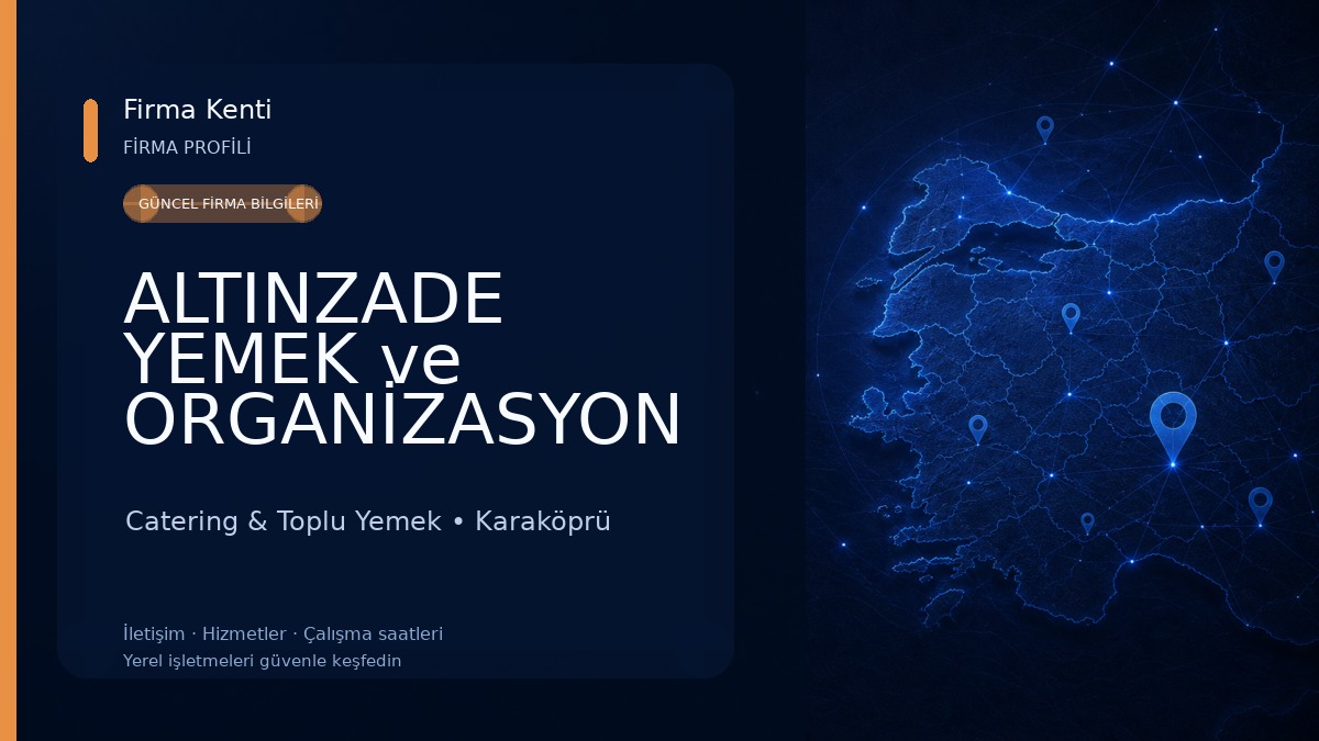 ALTINZADE YEMEK ve ORGANİZASYON