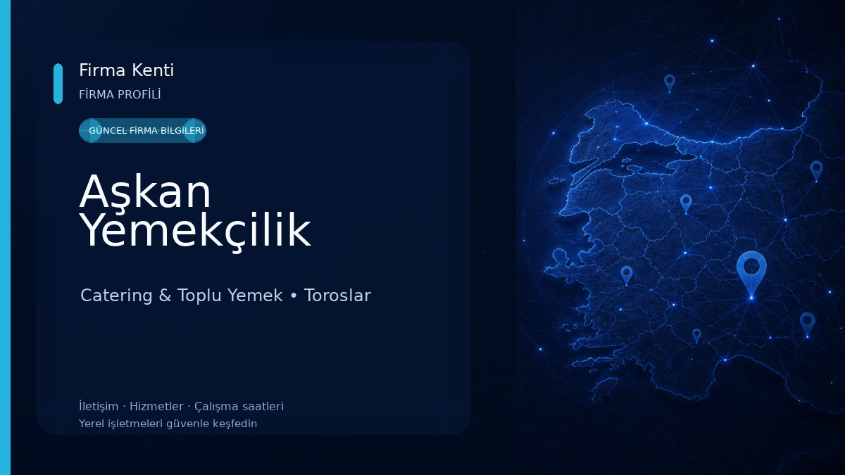 Aşkan Yemekçilik Catering & Toplu Yemek