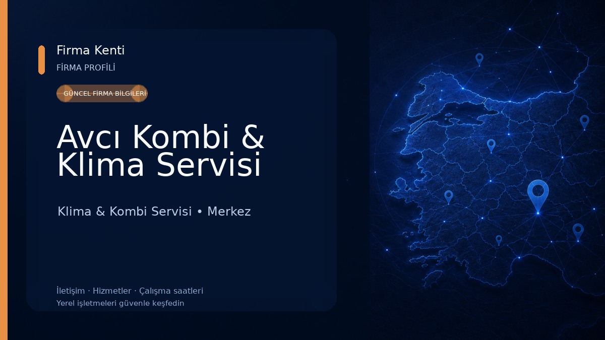 Avcı Kombi & Klima Servisi 