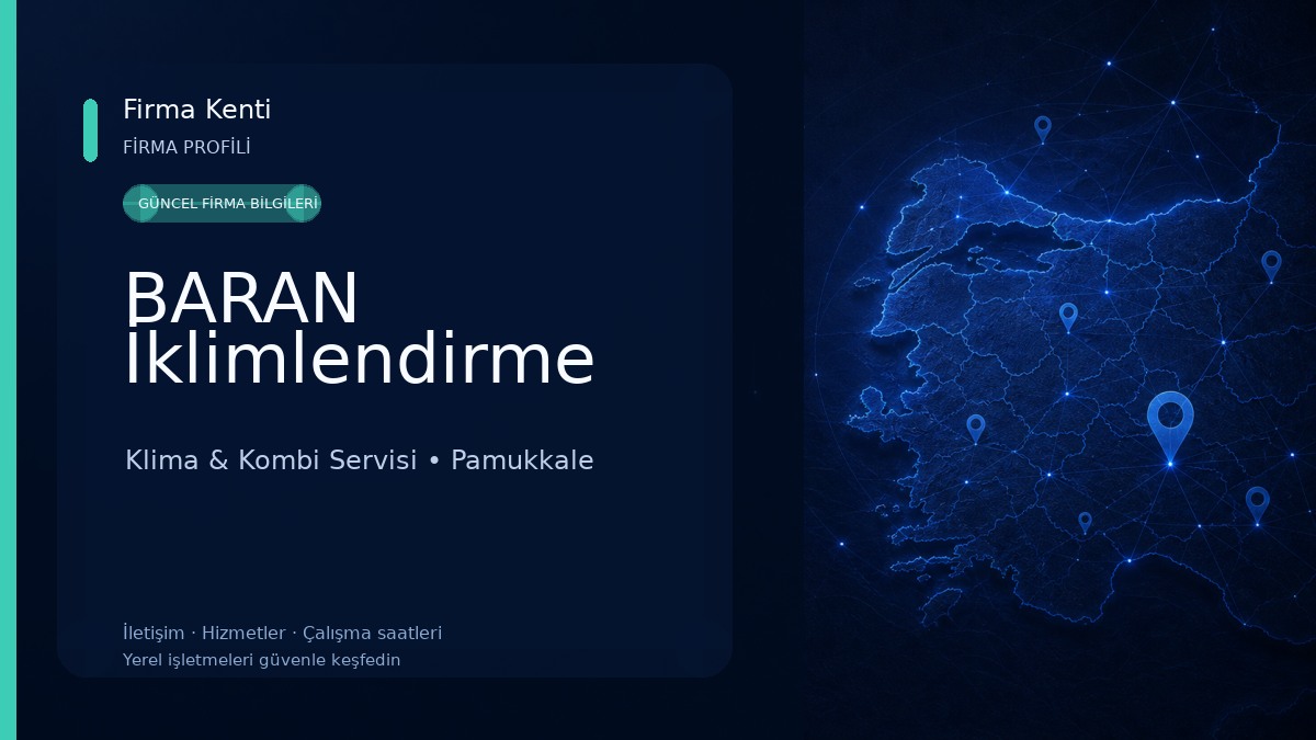 BARAN İklimlendirme Klima & Kombi Servisi