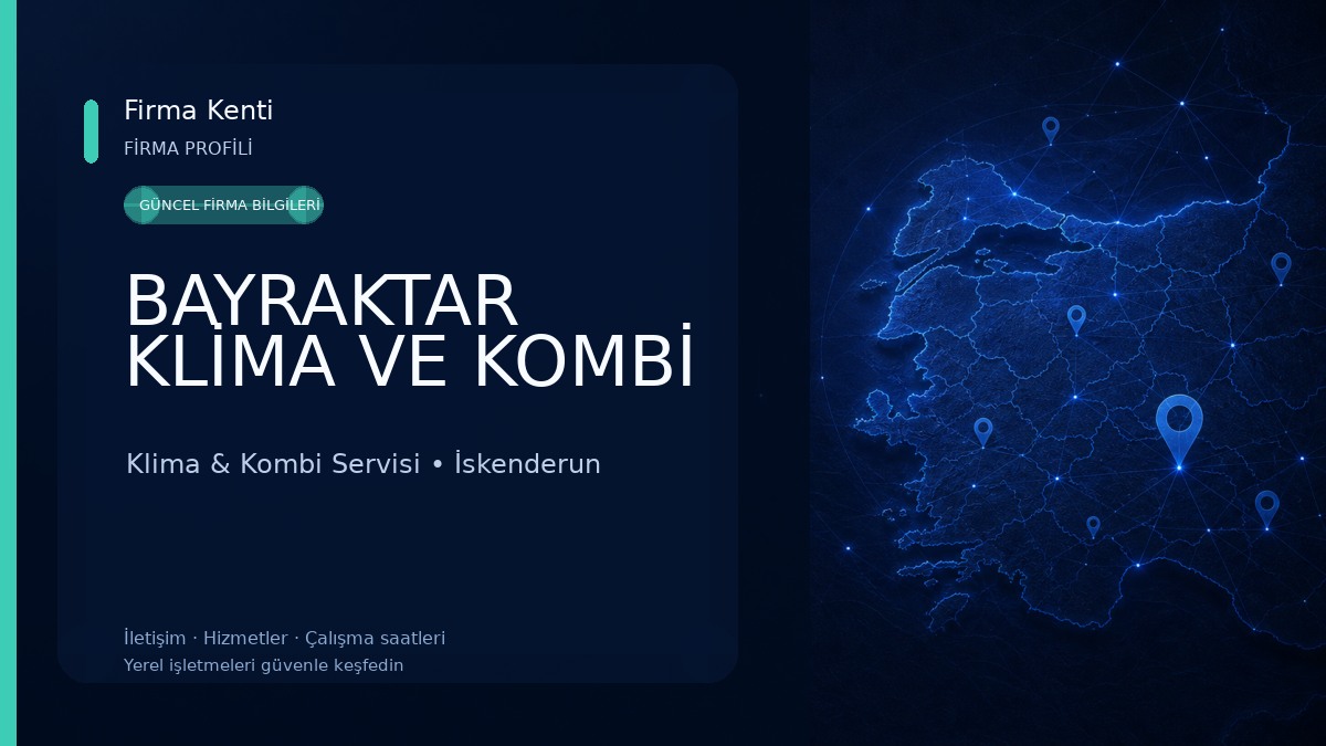 BAYRAKTAR KLİMA VE KOMBİ Klima & Kombi Servisi