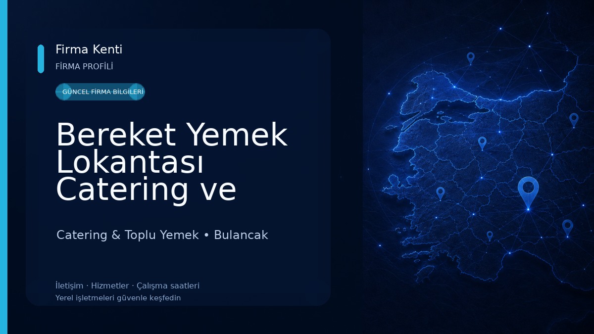 Bereket Yemek Lokantası Catering ve toplu yemek Catering & Toplu Yemek