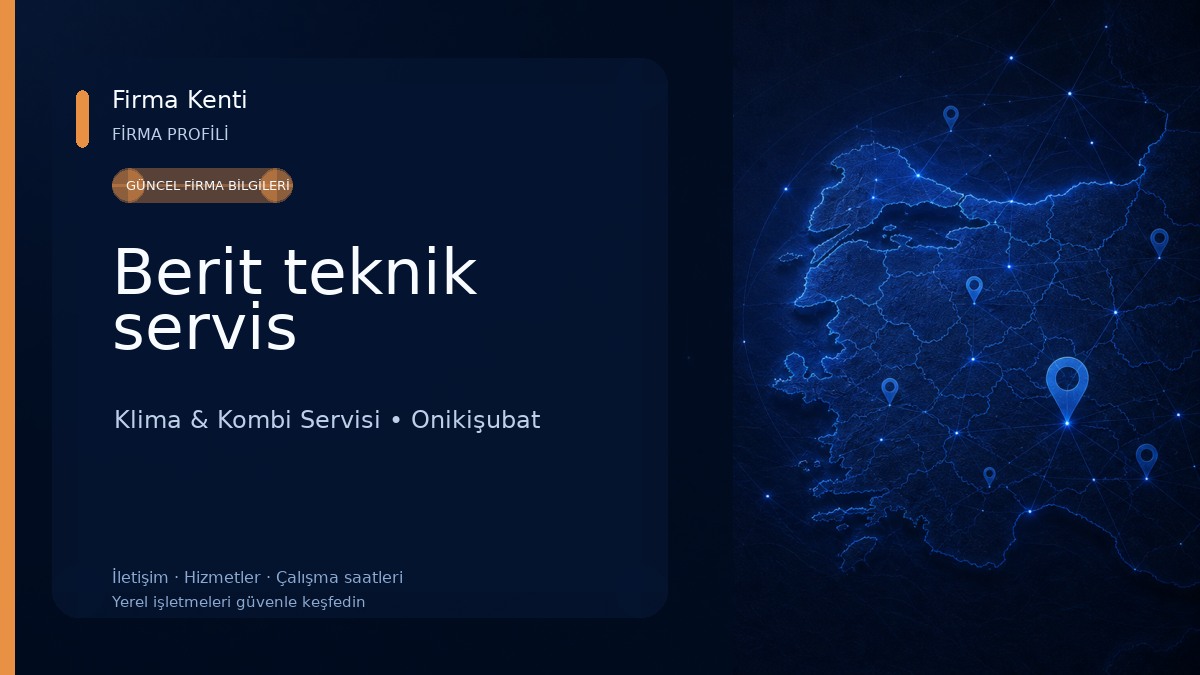 Berit teknik servis Klima & Kombi Servisi