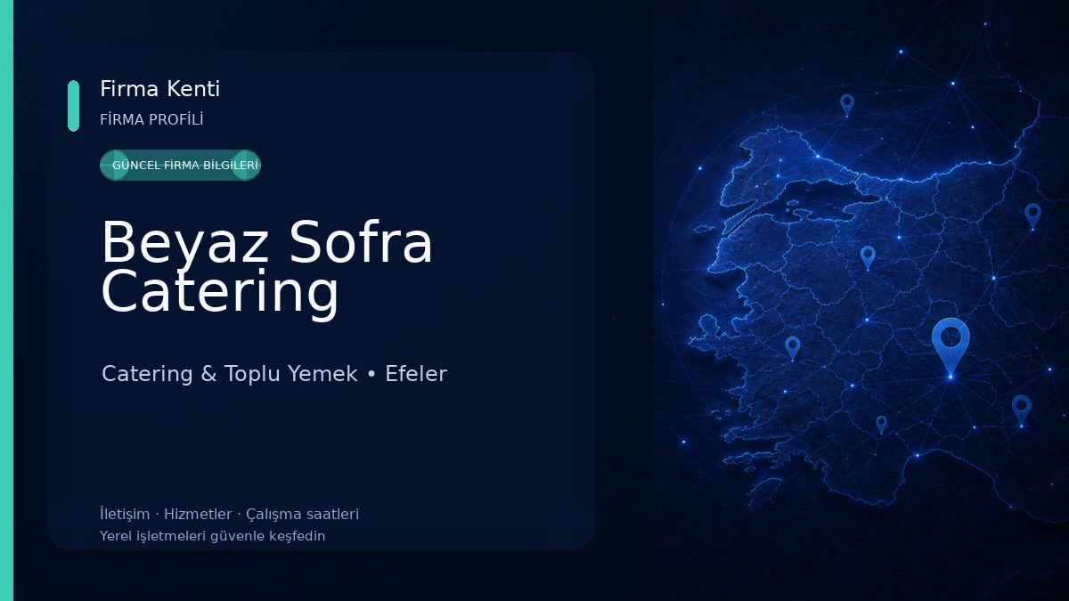 Beyaz Sofra Catering Catering & Toplu Yemek