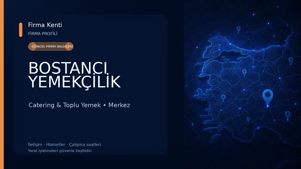 BOSTANCI YEMEKÇİLİK