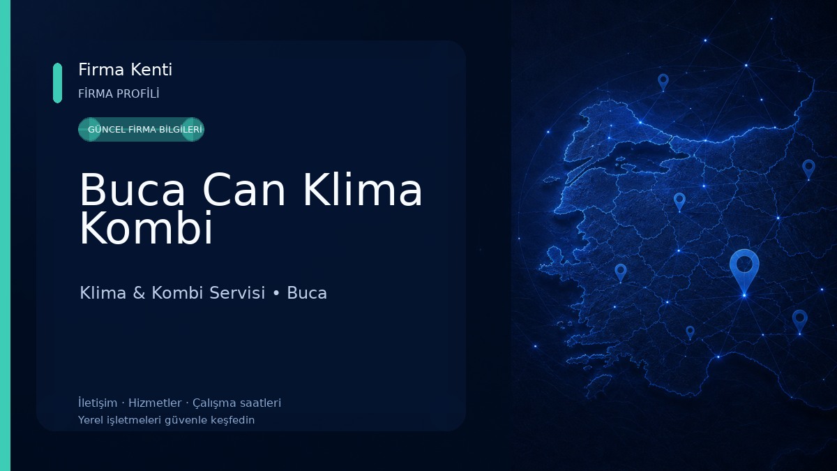 Buca Can Klima Kombi