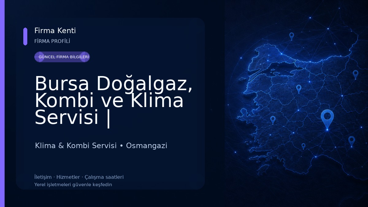Bursa Doğalgaz, Kombi ve Klima Servisi | ButekPlus Klima & Kombi Servisi