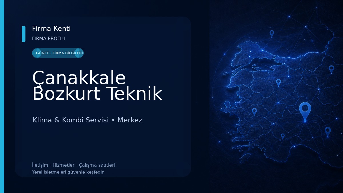 Çanakkale Bozkurt Teknik 