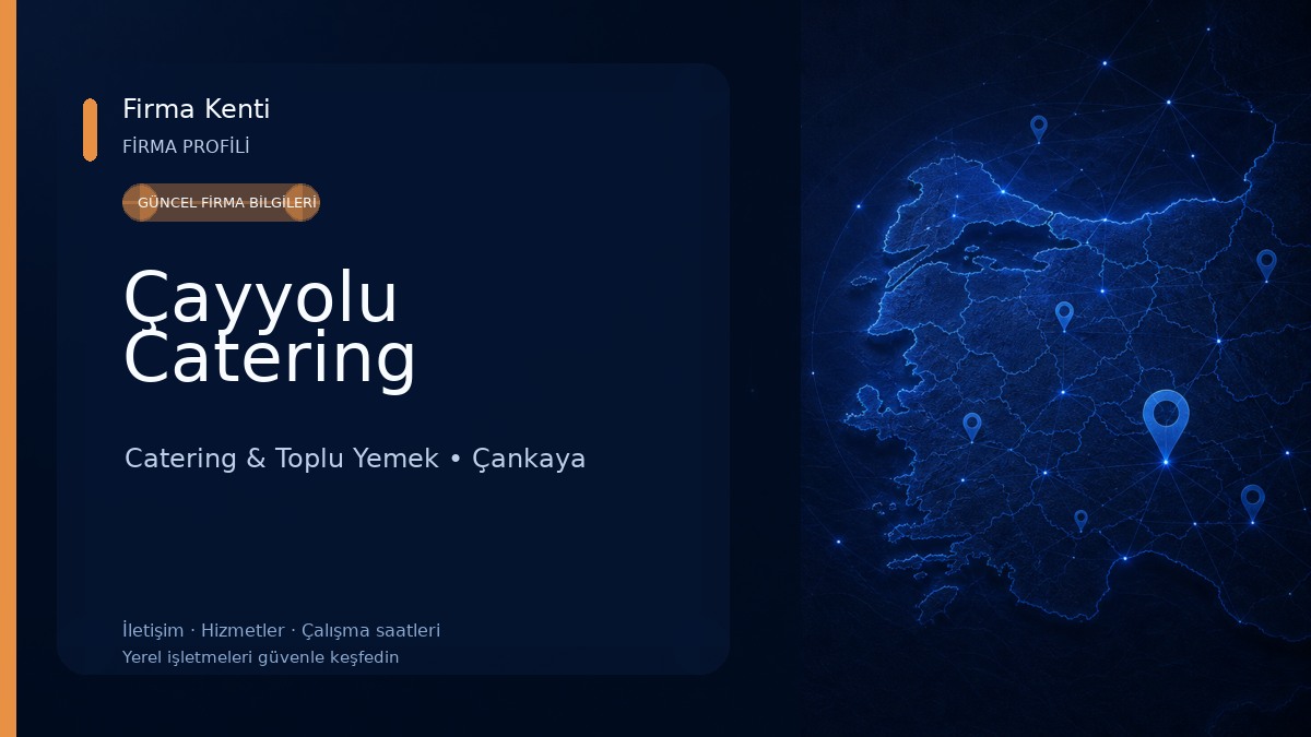 Çayyolu Catering Catering & Toplu Yemek