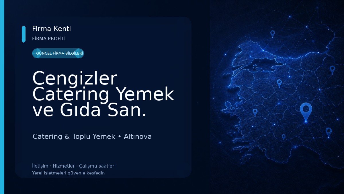 Cengizler Catering Yemek ve Gıda San. Catering & Toplu Yemek