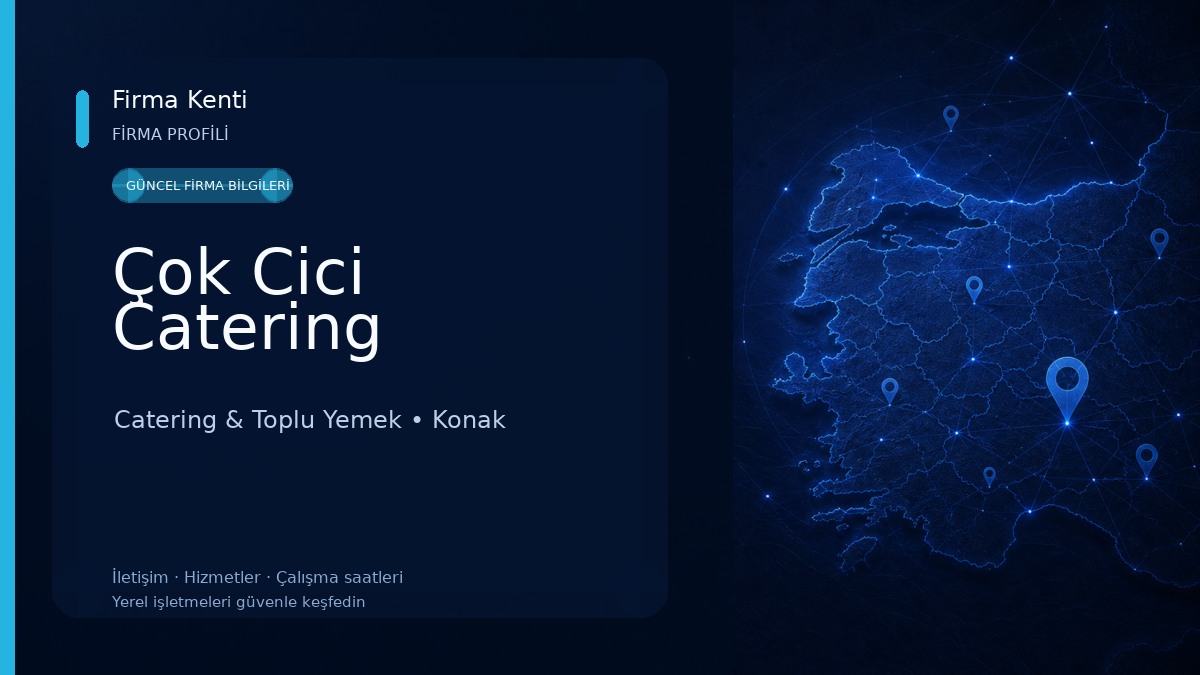 Çok Cici Catering Catering & Toplu Yemek