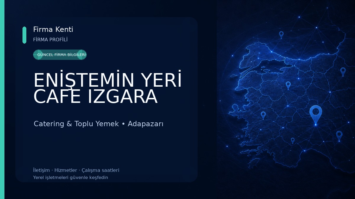 ENİŞTEMİN YERİ CAFE IZGARA 