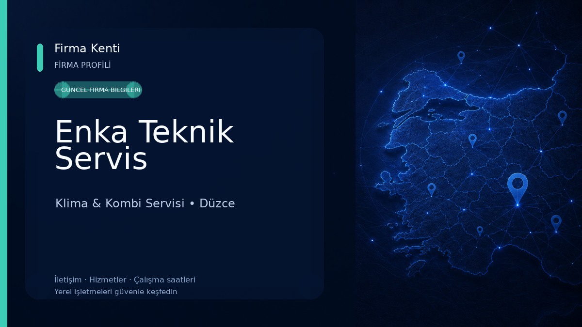 Enka Teknik Servis Klima & Kombi Servisi