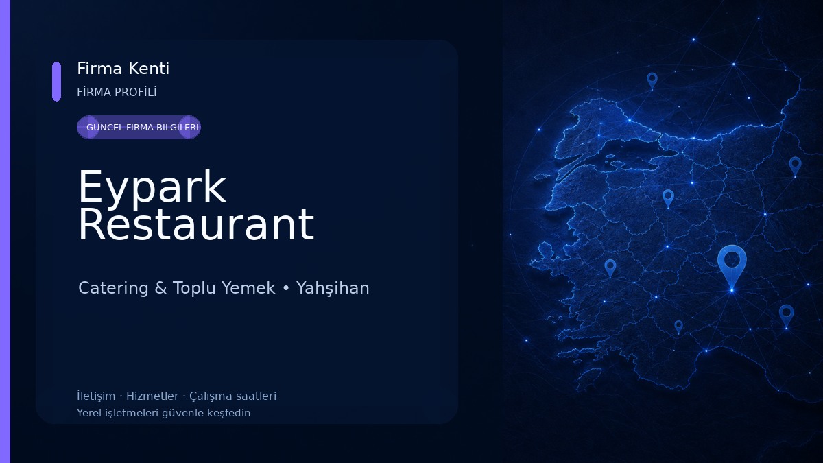 Eypark Restaurant Catering & Toplu Yemek