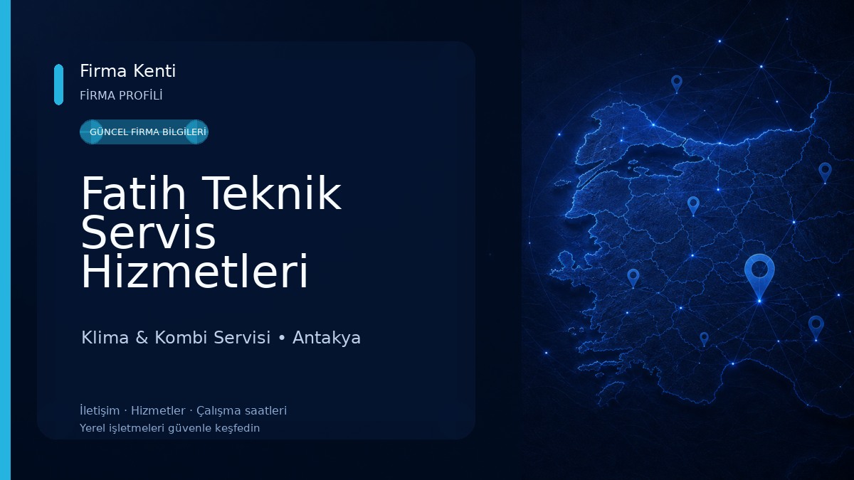 Fatih Teknik Servis Hizmetleri Klima & Kombi Servisi