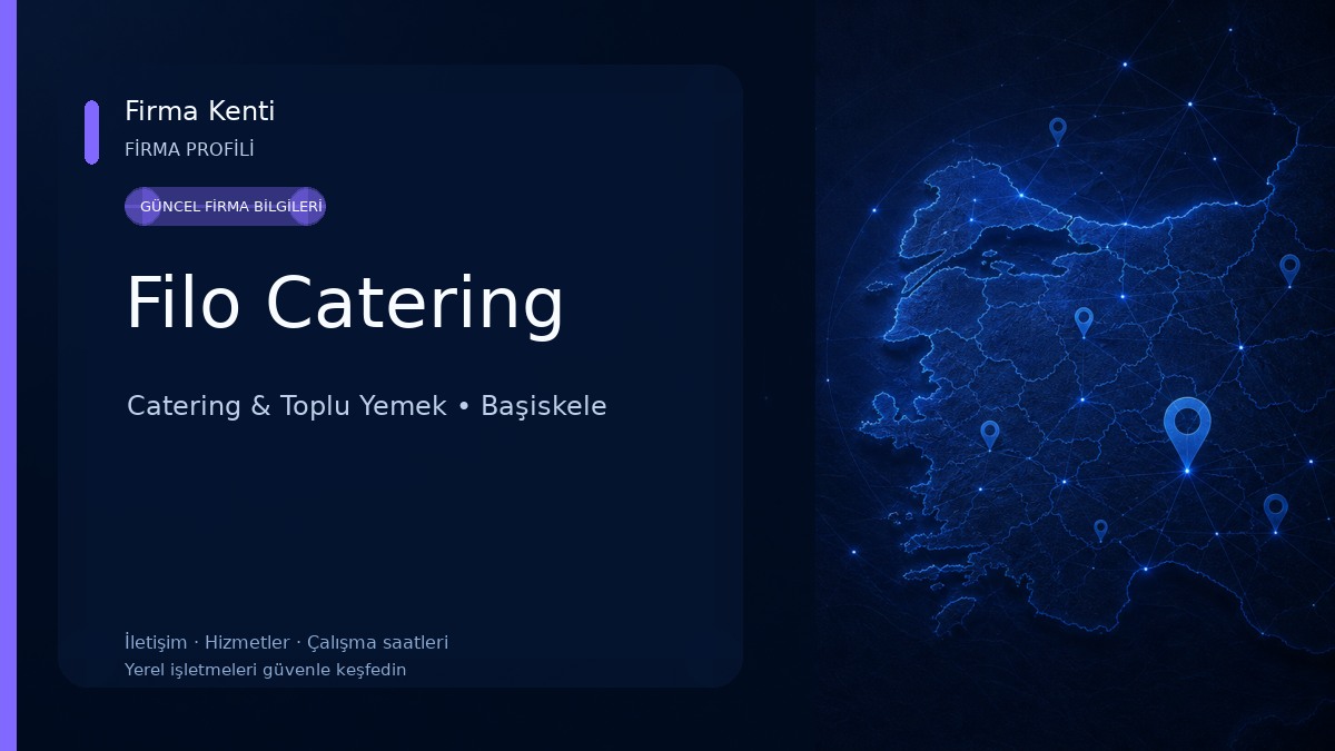 Filo Catering Catering & Toplu Yemek