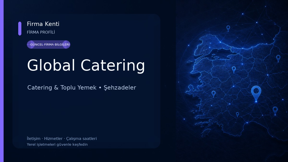 Global Catering Catering & Toplu Yemek