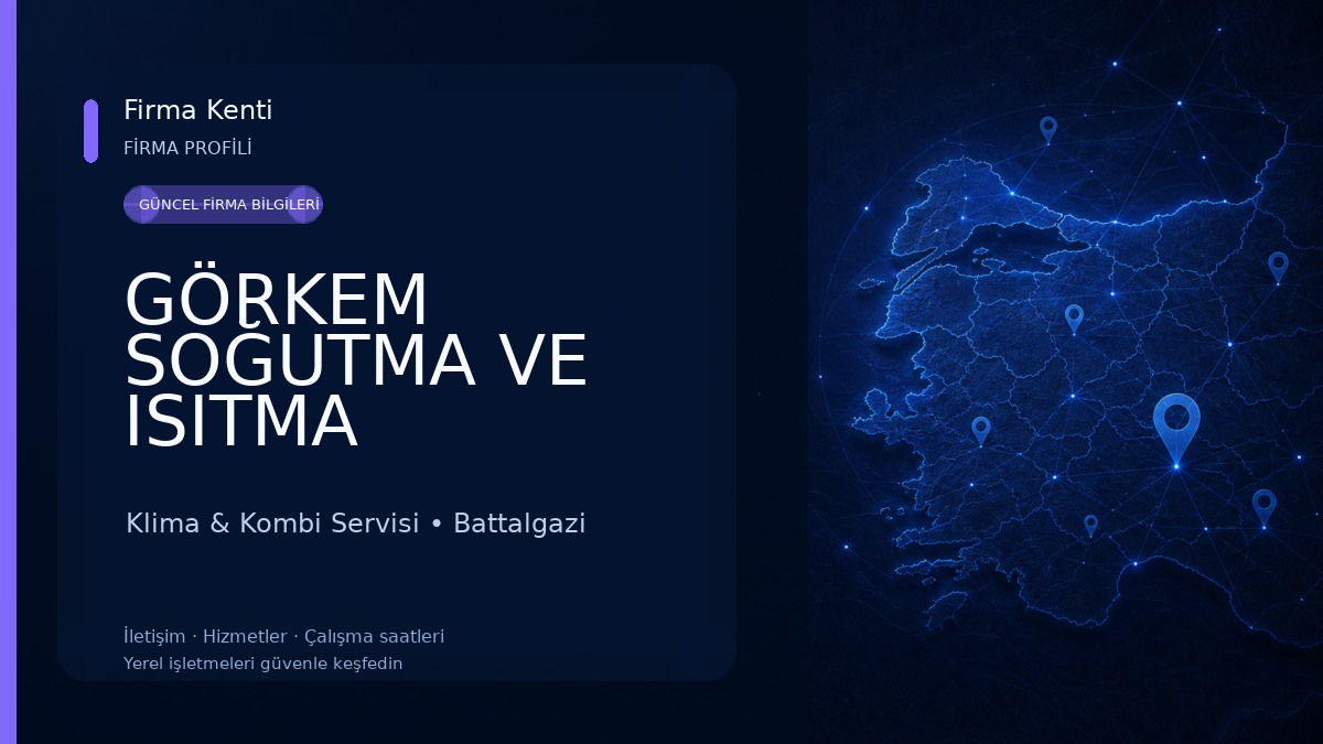 GÖRKEM SOĞUTMA VE ISITMA Klima & Kombi Servisi