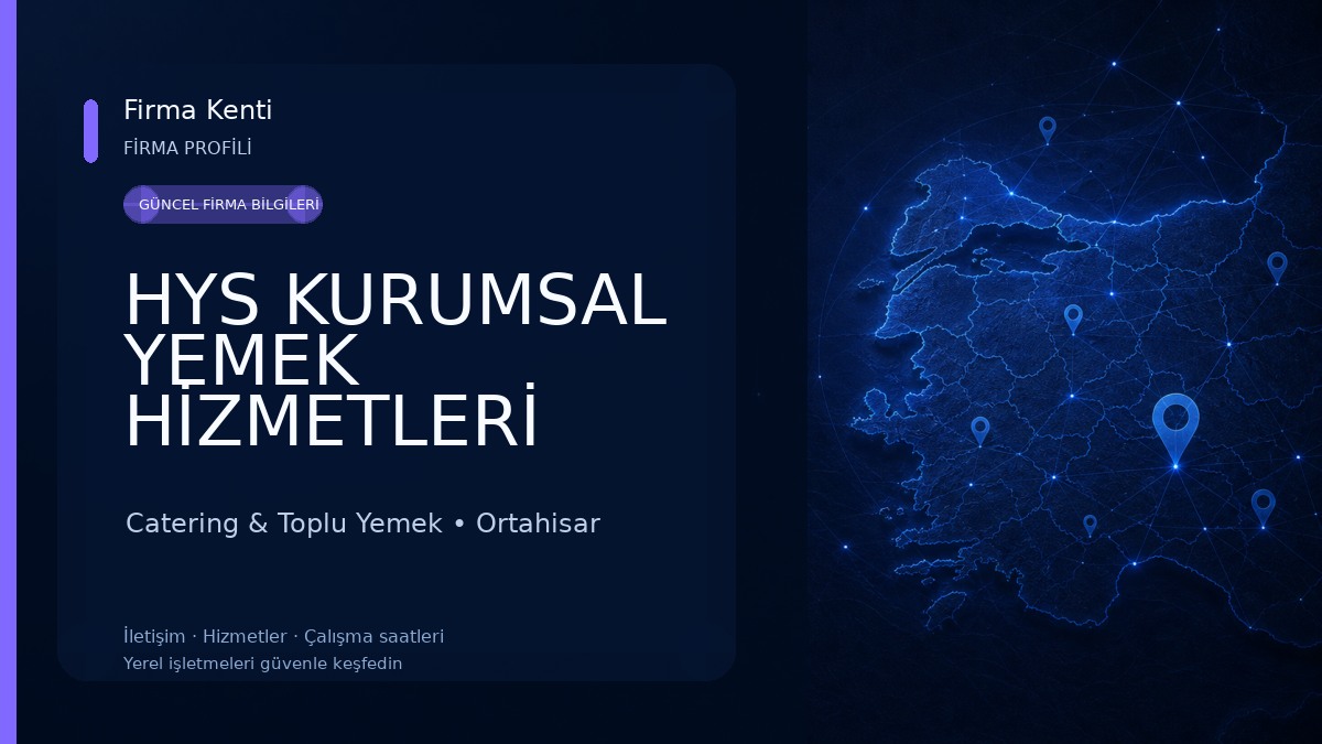 HYS KURUMSAL YEMEK HİZMETLERİ 