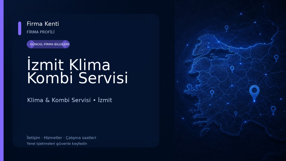 İzmit Klima Kombi Servisi