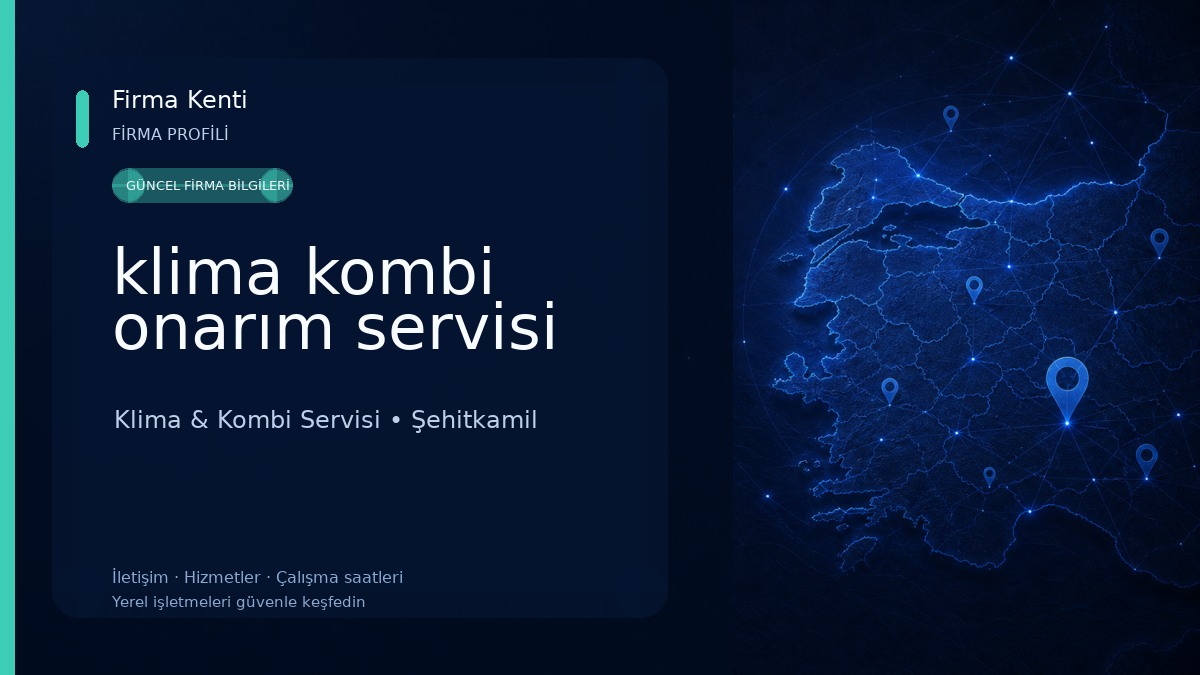 klima kombi onarım servisi