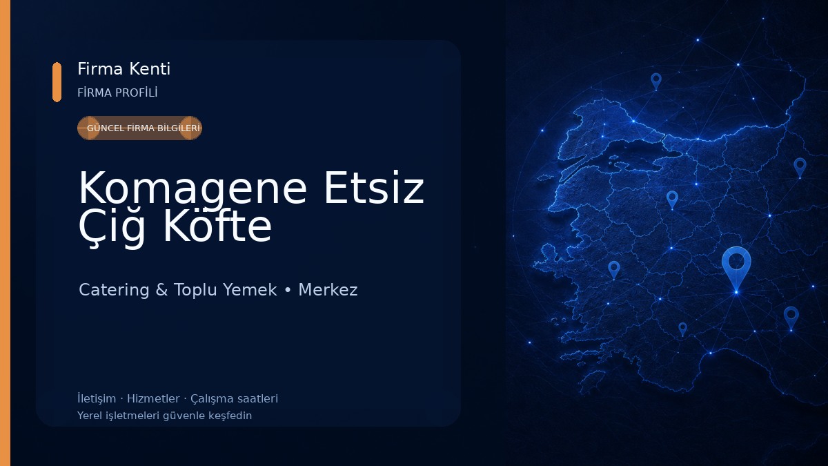 Komagene Etsiz Çiğ Köfte
