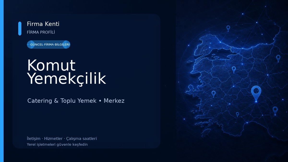 Komut Yemekçilik 