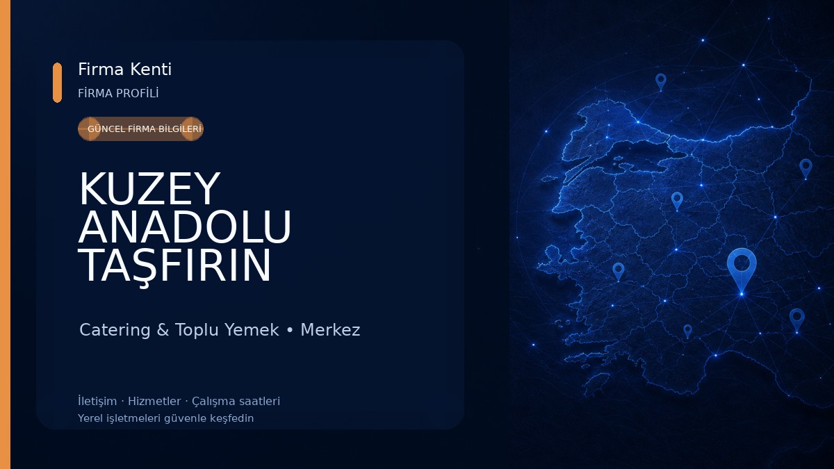 KUZEY ANADOLU TAŞFIRIN TROYPARK AVM Catering & Toplu Yemek
