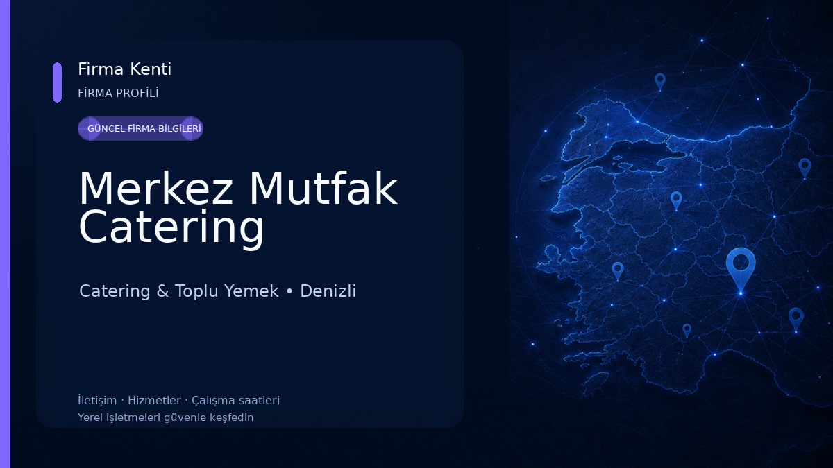 Merkez Mutfak Catering