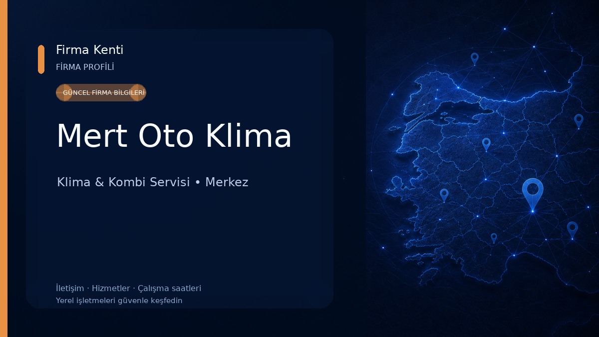 Mert Oto Klima 