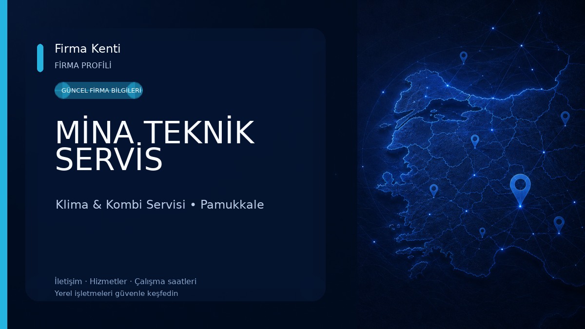 MİNA TEKNİK SERVİS Klima & Kombi Servisi