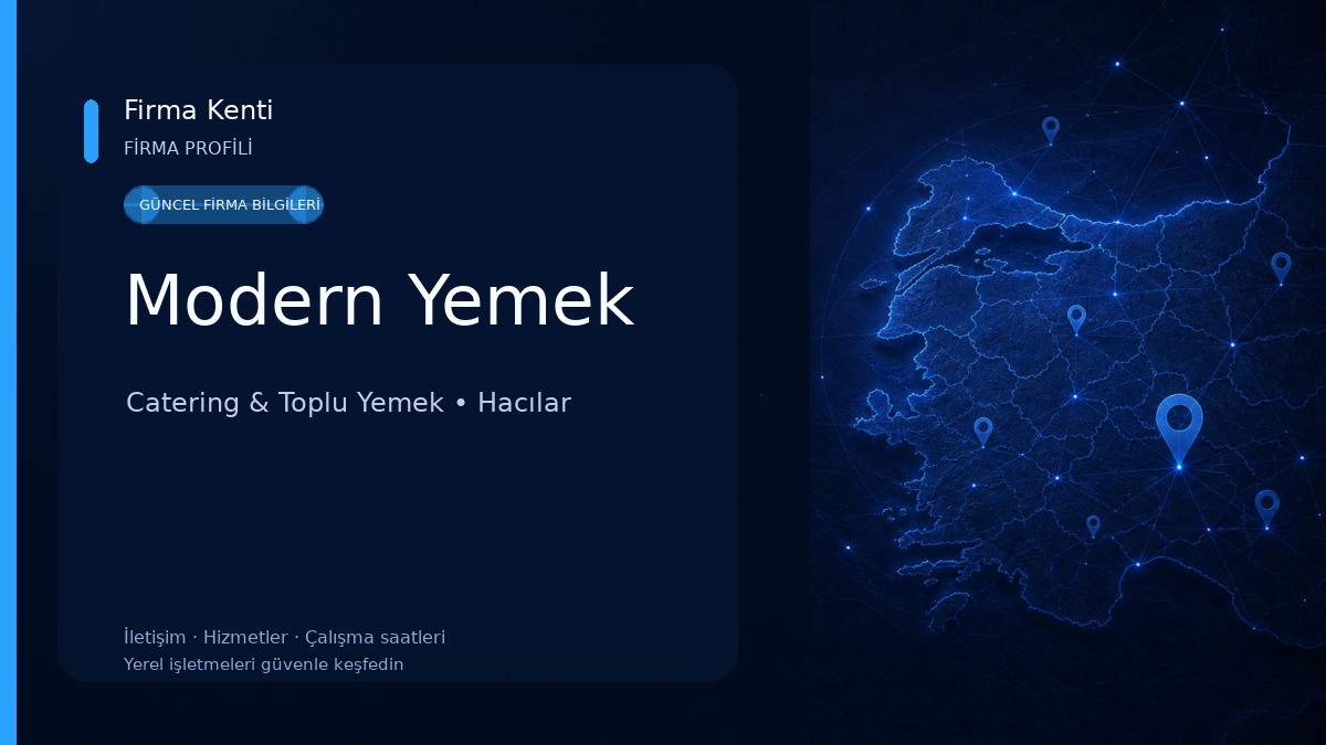 Modern Yemek 