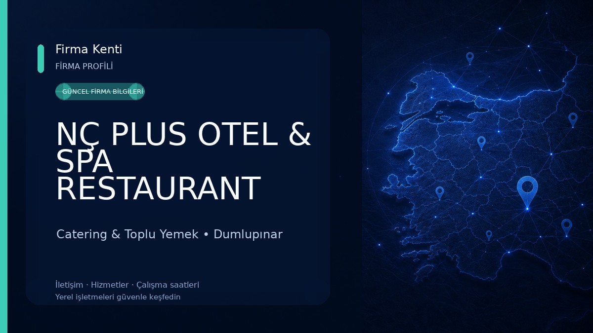 NÇ PLUS OTEL & SPA RESTAURANT DÜĞÜN VE KONFERANS SALONLARI 