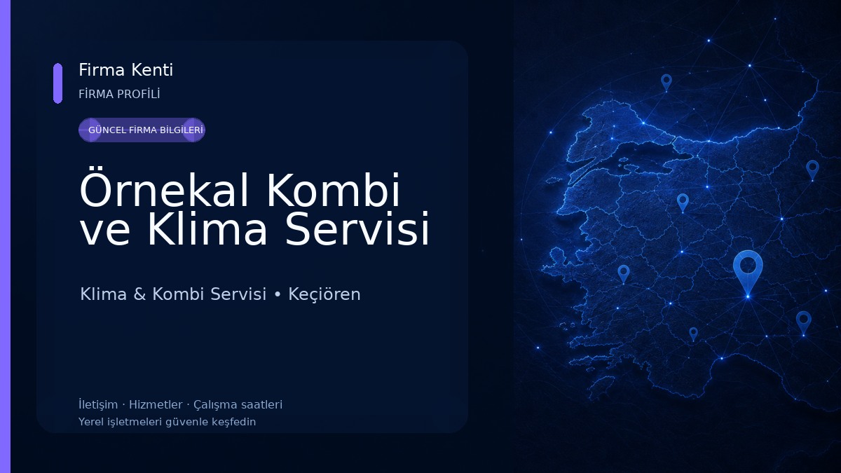 Örnekal Kombi ve Klima Servisi Klima & Kombi Servisi