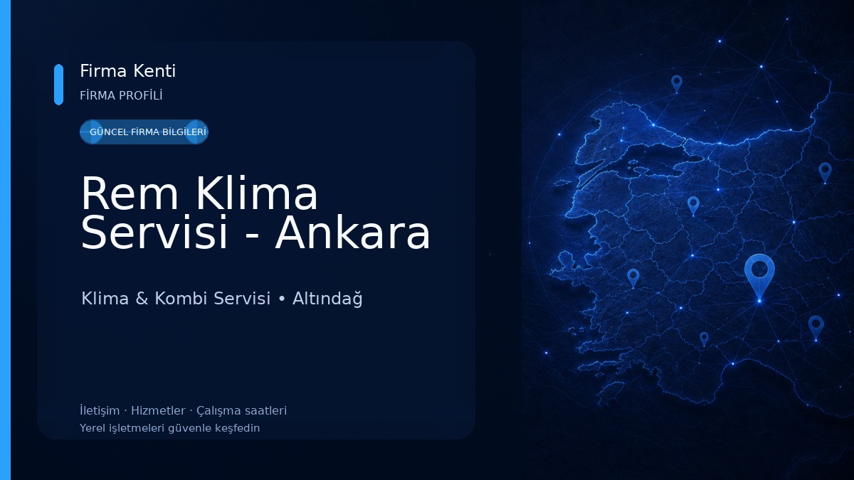 Rem Klima Servisi - Ankara