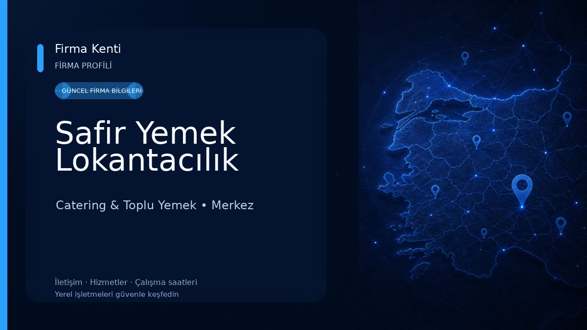 Safir Yemek Lokantacılık