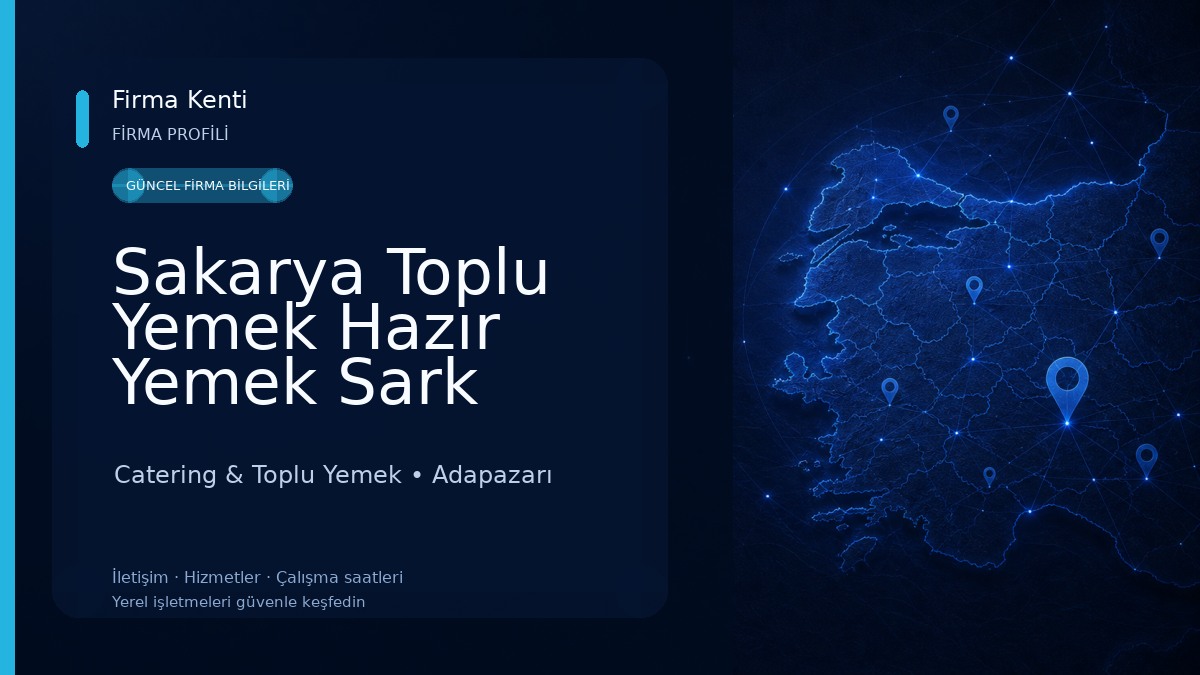 Sakarya Toplu Yemek Hazır Yemek Sark Lokantası 