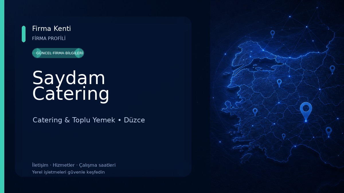 Saydam Catering Catering & Toplu Yemek