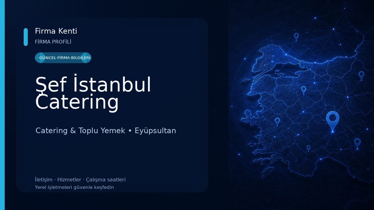 Şef İstanbul Catering