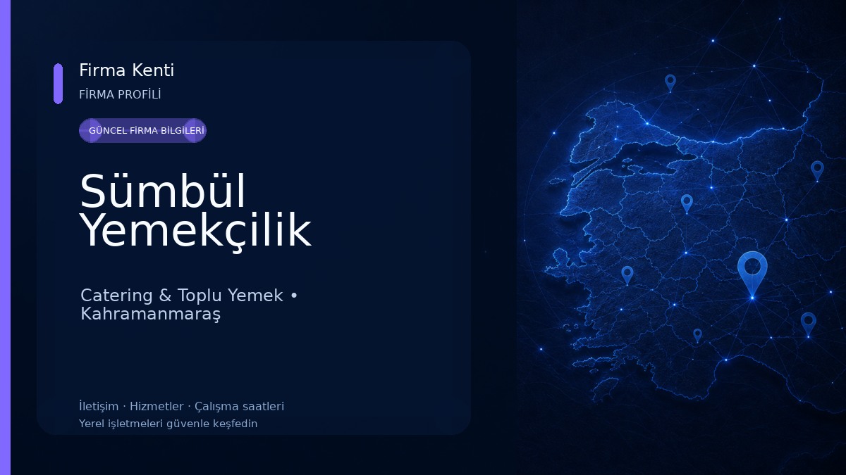Sümbül Yemekçilik