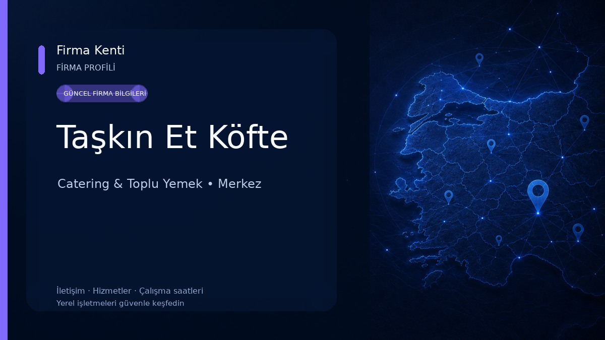 Taşkın Et Köfte