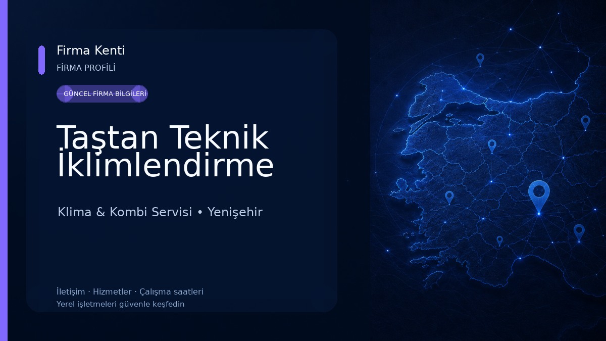 Taştan Teknik İklimlendirme Klima & Kombi Servisi