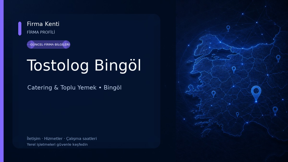 Tostolog Bingöl 