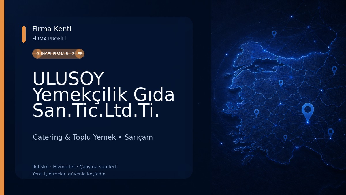 ULUSOY Yemekçilik Gıda San.Tic.Ltd.Ti.