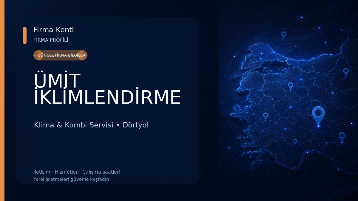 ÜMİT İKLİMLENDİRME Klima & Kombi Servisi